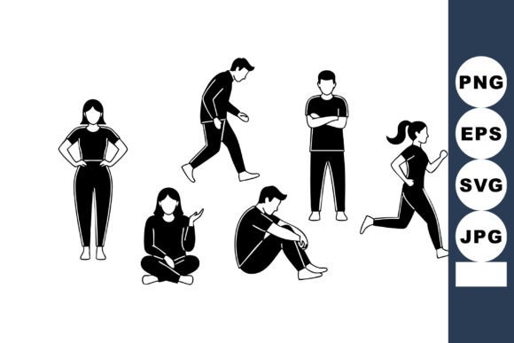 Capturing Motion and Stillness: People Performing Different Dynamic
