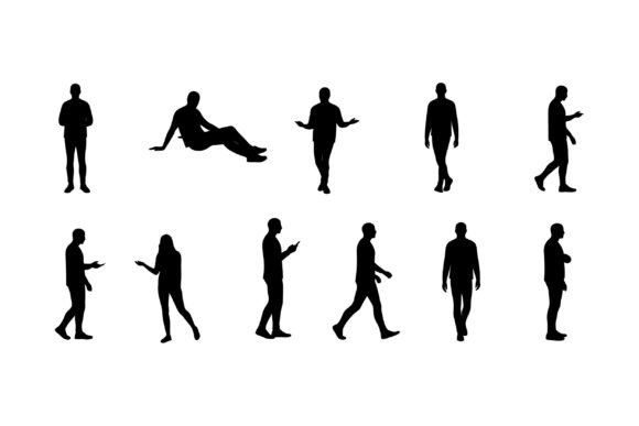 Dynamic Motion: Using Silhouetted Figures for Impactful Design