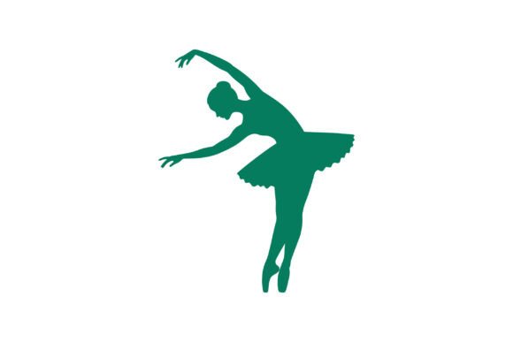 Elegant Ballerina in Graceful Pose: Art in Motion