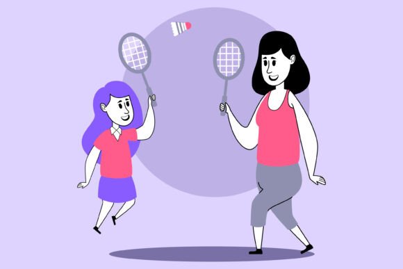 Enjoying Fun Badminton Game: A Dynamic Creative Asset