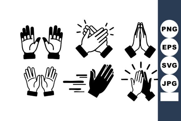 Exploring Black and White Hand Gestures: A C Design Resource